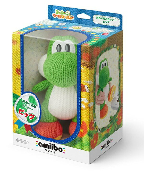 楽天市場】amiibo あみぐるみヨッシー ビッグ (ヨッシー ウール  