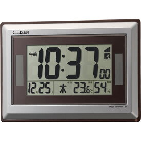 【1ヶから購入OK】【E】シチズン ソーラー電源電波時計（掛置兼用） 8RZ182-019