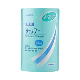 【令和・早い者勝ちセール】熊野油脂 ファーマアクト 弱酸性 薬用シャンプー つめかえ用 400ml ( 4513574010468 )