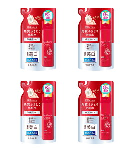 【送料込・まとめ買い×4点セット】ナリスアップコスメティックス ネイチャーコンク 薬用クリアローション つめかえ用 180ml ×4点セット 医薬部外品(4955814147631)※パッケージ変更の場合あり