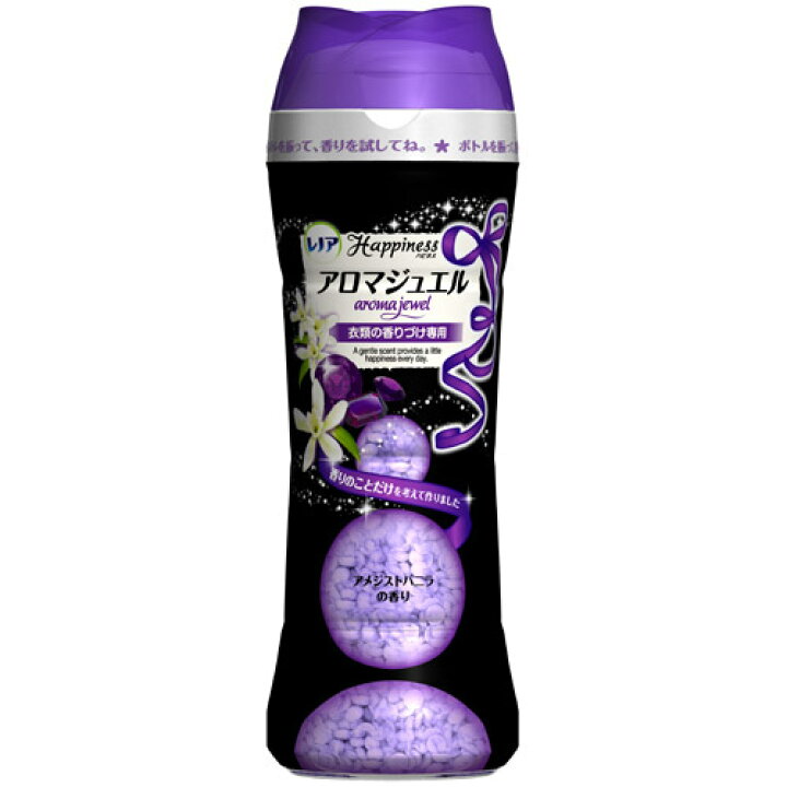 楽天市場 取り扱い終了 完売 販売終了 無くなり次第終了 ｐ ｇ レノア ハピネス アロマジュエル アメジストバニラ 375g 洗濯用芳香剤 衣類用 姫路流通センター