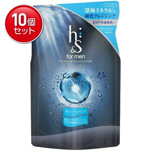 yňI܂Ƃߔ×10_ZbgzP&G h&s for men {[Abv Vv[߂ 300ml @(4902430744997)