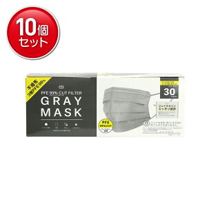 yňI܂Ƃߔ×10_Zbgzxm PFE99% Jbg tB^[ AbV O[ }XN 30