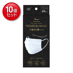 yňI܂Ƃߔ×10_Zbgzxm v~A }XN 40 ʕ sDz3w ̃v[cH ӂTCY