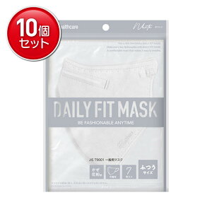 yňI܂Ƃߔ×10_ZbgzACXI[} DAILY FIT MASK fC[tBbg}XN  ӂTCY 7 zCg RK-F7SW