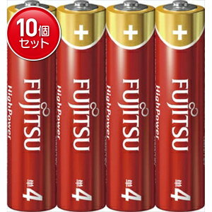 �y�ň�����I�܂Ƃߔ���×10�_�Z�b�g�z�yFDK�z�yFUJITSU�zFUJITSU HighPower�[�P4�E4�� LR03FH ( 4S ) �y44G�z( 4976680275204 )