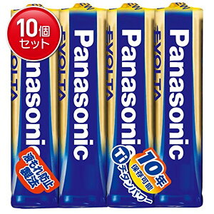 �y�ň�����I�܂Ƃߔ���×10�_�Z�b�g�zPanasonic EVOLTA �P4�`���d�r 4�{�p�b�N LR03EJ/4SE ( �p�i�\�j�b�N �G�{���^���d�r ) ( 4984824811454 )