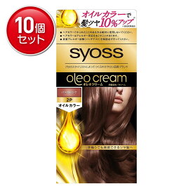 【最安挑戦！まとめ買い×10点セット】サイオス ( syoss ) オレオクリーム ヘアカラー 2‐P パールピンク( 4987234361205 )