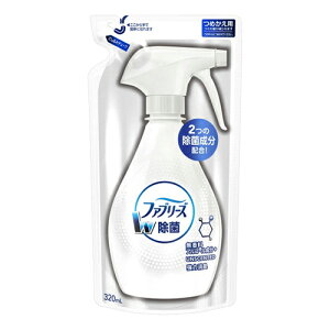 楽天市場 まとめ買い ３ P G ファブリーズ ｗ除菌 無香料 アルコール成分入り つめかえ用 3ml ３点セット 姫路流通センター