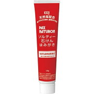 【1点限り！令和お試し価格】太陽油脂 パックスナチュロン ソルティー 石けん はみがき 120g