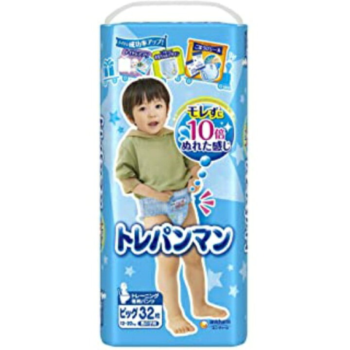 楽天市場】【無くなり次第終了】ユニ・チャーム トレパンマン 32枚 