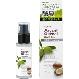 【令和・早い者勝ちセール】熊野油脂 ビューア アルガン&オリーブ へアオイル 60ml