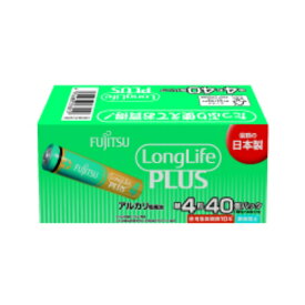 【令和・早い者勝ちセール】FDK FUJITSU Long LifePLUS ロング ライフプラス アルカリ乾電池 LR03LP(40S) 単4形 40個パック