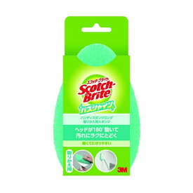 【1点限り！令和お試し価格】3M スコッチブライト バスシャイン ハンディスポンジ ロング　取り替え用 お風呂掃除 B-560J