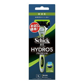 【最大半額！令和セール】シック Schick ハイドロ5 プレミアム 敏感肌 本体(刃付き)