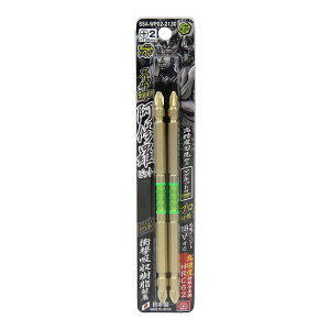 【送料込・まとめ買い×5個セット】藤原産業 SK11 スーパー 阿修羅 ビット タフワイド +2×130 SSA-WP02-2130 高硬度 2個入