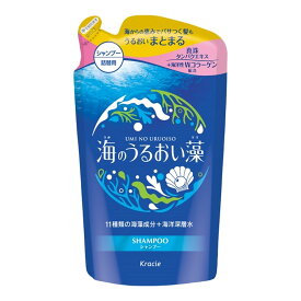 【夜の市★合算2千円超で送料無料対象】クラシエ 海のうるおい藻 うるおいケア シャンプー 詰替用 400ml