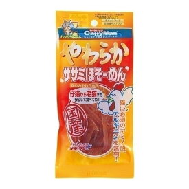 【送料込・まとめ買い×10個セット】ドギーマン ハヤシ キャティーマン やわらかササミ ほそーめん 30g