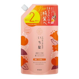 【令和・早い者勝ちセール】クラシエ いち髪 濃密 W保湿ケア シャンプー 詰替用 2回分 660ml