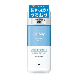 【最大半額！令和セール】マンダム ギャツビー 薬用スキンケアウォーター 200ml ニキビ 医薬部外品