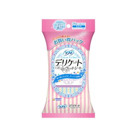 【令和・早い者勝ちセール】ユニ・チャーム ソフィ デリケート ウェットシート 無香料 6枚×4個入