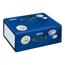 【まとめ買い×3点セット】日本製紙クレシア クリネックス ティシュー ローション 肌うるる ソフトパック 240組入