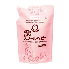 シャボン玉石けん 無添加 シャボン玉 スノールベビー つめかえ用 650ml 無添加石鹸 衣料用液体洗剤