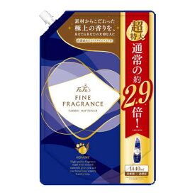 NSファーファ ファーファ ファインフレグランス オム 1440ml クリスタルムスクの香り 詰替 超特大 柔軟剤（4902135670157）※パッケージ変更の場合あり