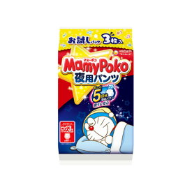 【送料込・まとめ買い×8点セット】ユニ・チャーム マミーポコ 夜用パンツ ドラえもん ビッグ 3枚入 お試しパック こども用紙おむつ