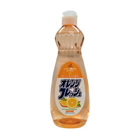 【まとめ買い×3点セット】ロケット石鹸 オレンジフレッシュ 600ml 食器用洗剤