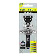 【1点限り！令和お試し価格】シック・ジャパン Schick シック クアトロ5チタニウム コンボパックホルダー…