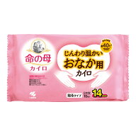 【秋冬限定】小林製薬 命の母 カイロ じんわり温かい おなか用カイロ 10個入 衣類に貼るタイプのカイロ（…