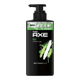 ユニリーバ AXE アックス フレグランス ボディソープ キロ アクアグリーンの香り ポンプ 370g