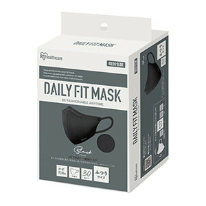 ACXI[} DAILY FIT MASK fC[tBbg}XN  ӂTCY 30 ubN RK-F30SBK ʕ