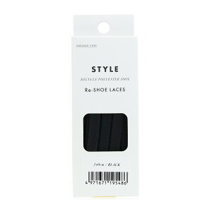 �y�������E�܂Ƃߔ���×10�Z�b�g�z�R�����u�X SNEAKER CARE Re-SHOE LACES 140�Z���` �u���b�N 1���� 2�{���� �C�Ђ�