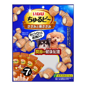 いなば ちゅるビー ささみと焼ささみ 関節の健康配慮 10g×7袋入 ドッグフード
