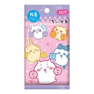【1点限り！令和お試し価格】ダイレイ ちいかわ 除菌 アルコール ウェットティシュ 20枚入