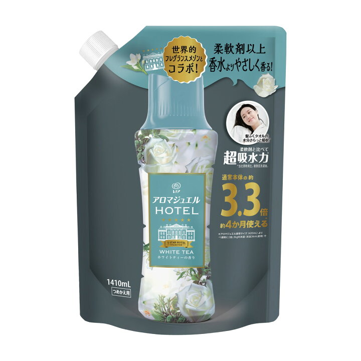 楽天市場】P&G レノア アロマジュエル ホワイトティーの香り つめかえ 