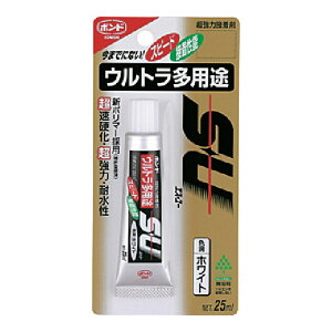 【送料込・まとめ買い×100個セット】コニシ ボンド ウルトラ多用途SU ホワイト 25mL