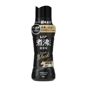 【まとめ買い×3点セット】P&G レノア 煮沸レベル 超消臭 抗菌ビーズ MEN 清潔感あふれるムスクの香り 本体 420mL