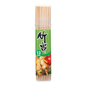 【1点限り！令和お試し価格】やなぎプロダクツ 竹串 12cm ポリ容器入 約75本入り