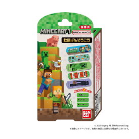 バンダイ BANDAI 救急 ばんそうこう MINECRAFT マインクラフト 18枚入 絆創膏