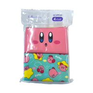 ダイレイ 星のカービィ ミニポケットティシュ 4パック入 水に流せる ポケットティッシュ ※柄は選べません