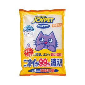 【夜の市★合算2千円超で送料無料対象】アース・ペット ジョイペット JOYPET シリカサンド クラッシュ4.6L 猫砂 猫用 トイレ用品