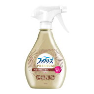 P&G ファブリーズ W除菌 + 消臭 プレミアム 無香料 本体 370mL 衣類・布製品消臭剤