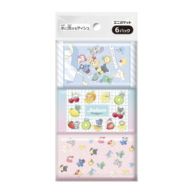 ダイレイ JOCHUM ジェオチャム ミニポケットティシュ 6パック 水に流せるティッシュペーパー(4582770003758)