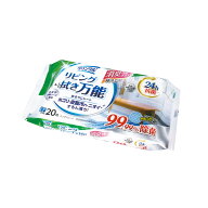 Life-do.Plus クリンクル セスキ炭酸ソーダ配合 拭き掃除万能クリーナー 大判 20枚入