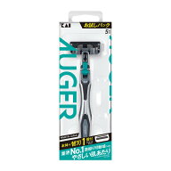 【夜の市★合算2千円超で送料無料対象】貝印 オーガー AUGER ホルダー + 替刃1個付 男性用 カミソリ