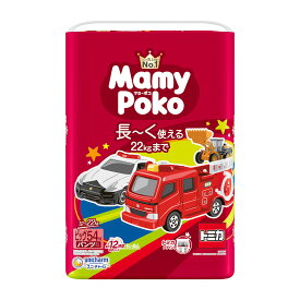 【送料込・まとめ買い×3個セット】ユニ・チャーム マミーポコパンツ ビッグ 54枚 トミカ・プラレール企画 こども用紙おむつ