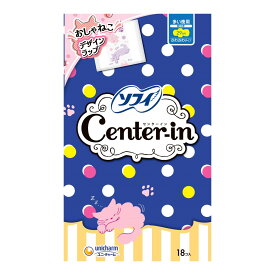 ユニ・チャーム センターイン ふわふわタイプ 多い日の夜用 18コ入り 生理用ナプキン